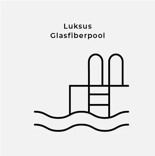 Luksus Glasfiberpool