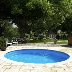 Liner til st&aring;lpool - Rund