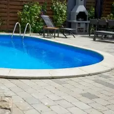 Liner til st&aring;lpool - Oval